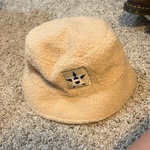 Cozy Tan Kids Bucket Hat